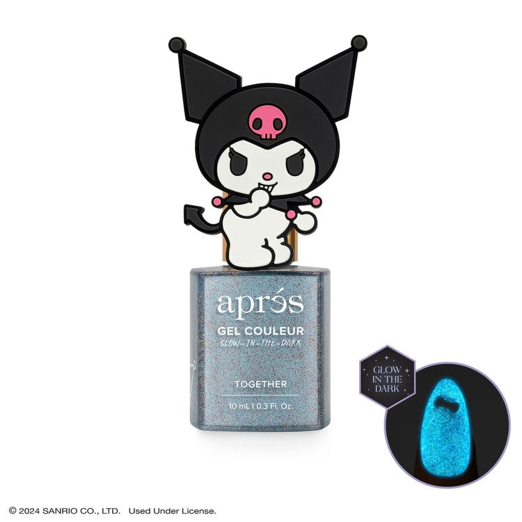 Apres Kuromi Flash Glitter Gel Couleur Polish (10ml) Together