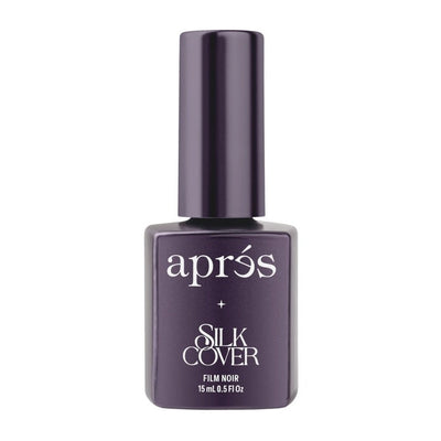 Apres Silk Cover Metallic Chrome Gel Polish (15ml) #802 - Film Noir