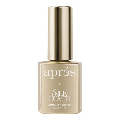 Apres Silk Cover Metallic Chrome Gel Polish (15ml) #807 - Champagne, Darling