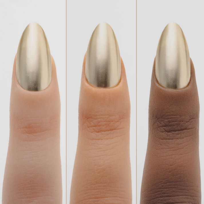 Apres Silk Cover Metallic Chrome Gel Polish (15ml) #807 - Champagne, Darling