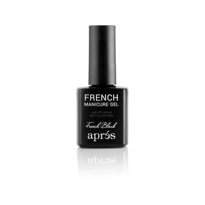 Apres French Manicure Gel Bottle (15ml) French Black
