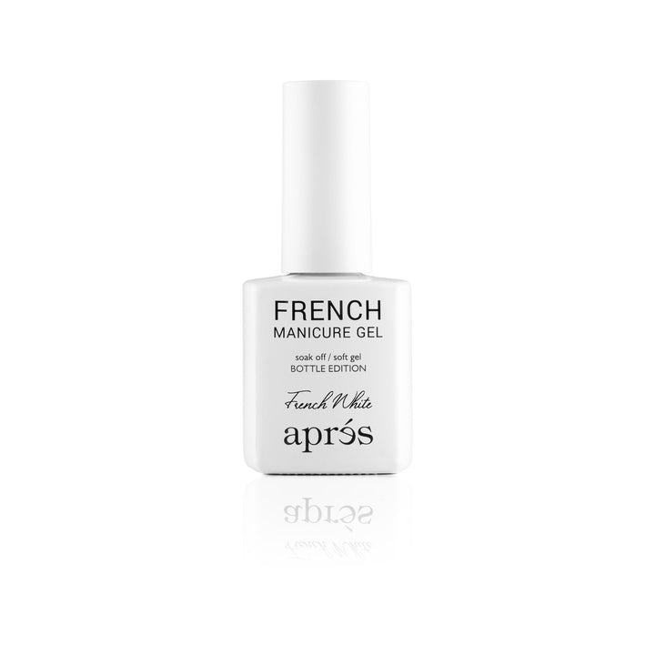 Apres French Manicure Gel Bottle (15ml) French White