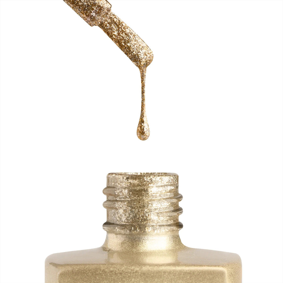 Apres Gel Couleur Polish APGCG08 (15ml) Golden Annivesary - Glitter