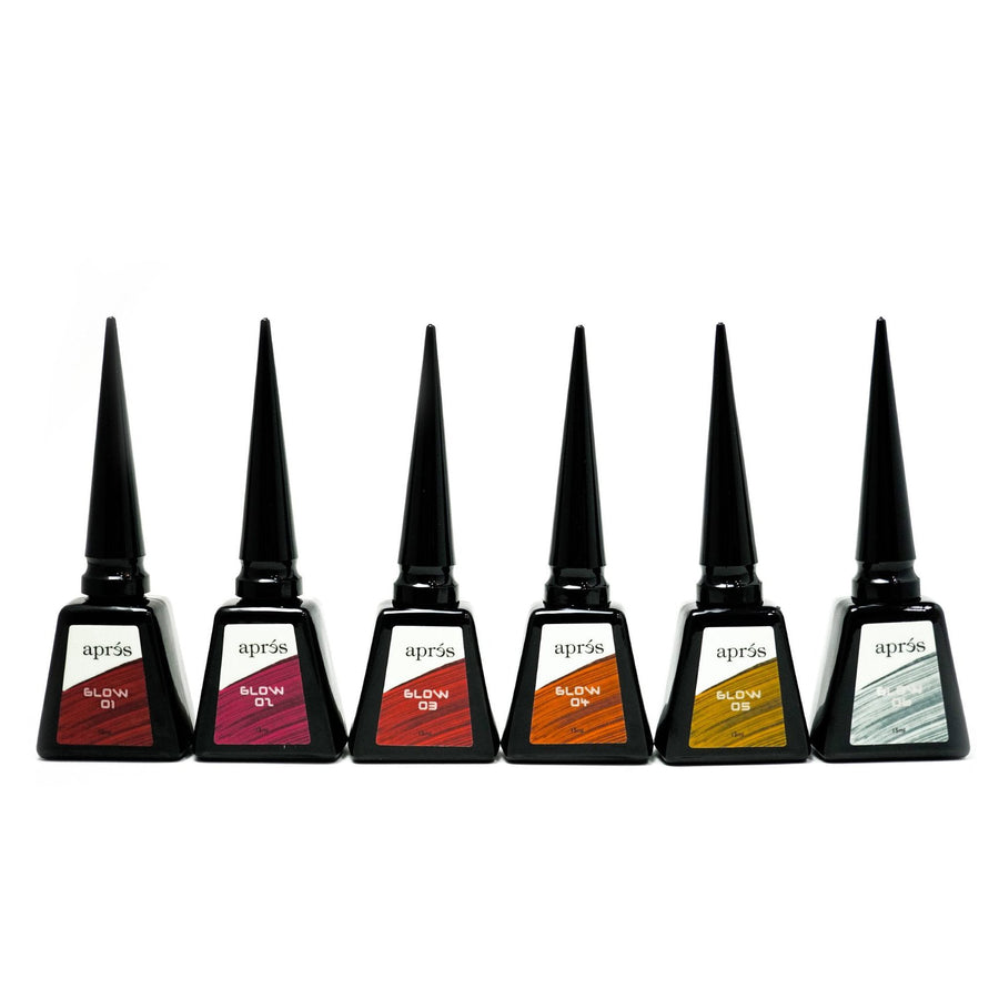 Apres Artiste Glow Gel Set No #1 (6 Colours)