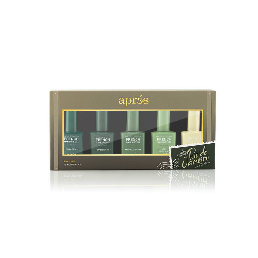Apres French Manicure Gel Rio de Janeiro Ombre Set (5pcs)