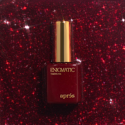 Apres Enigmatic Gel Couleur Polish FG17 (10ml) Tiger's Eye - Flash Glitter