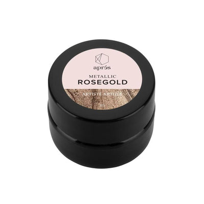 Apres Metallic Rose Gold Artiste ArtGel (3g)