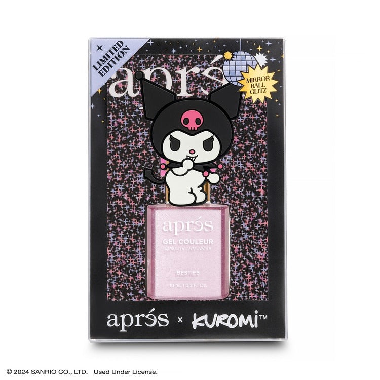Apres Kuromi Flash Glitter Gel Couleur Polish (10ml) Besties