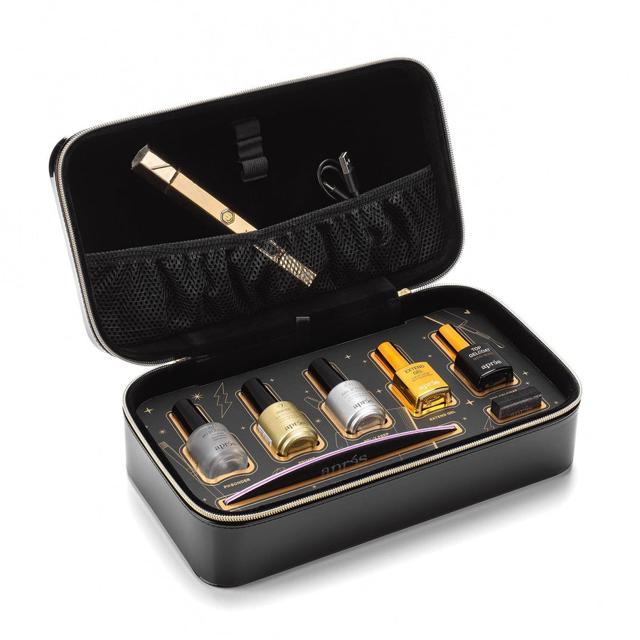 Apres Gel-X Starter Kit 2.0 Upgraded (with Black Patent Case) **NO TIPS**
