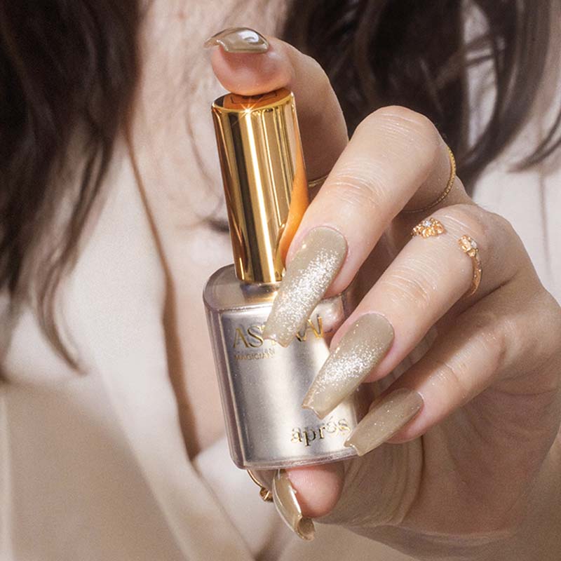 Apres Astral Gel Couleur Polish CE01 (10ml) Temperance - Shimmery Cat Eyes