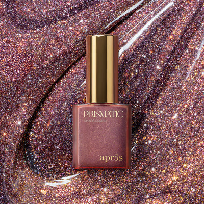 Apres Prismatic Gel Couleur Polish FG15 (10ml) Chaos Coded - Flash Glitter