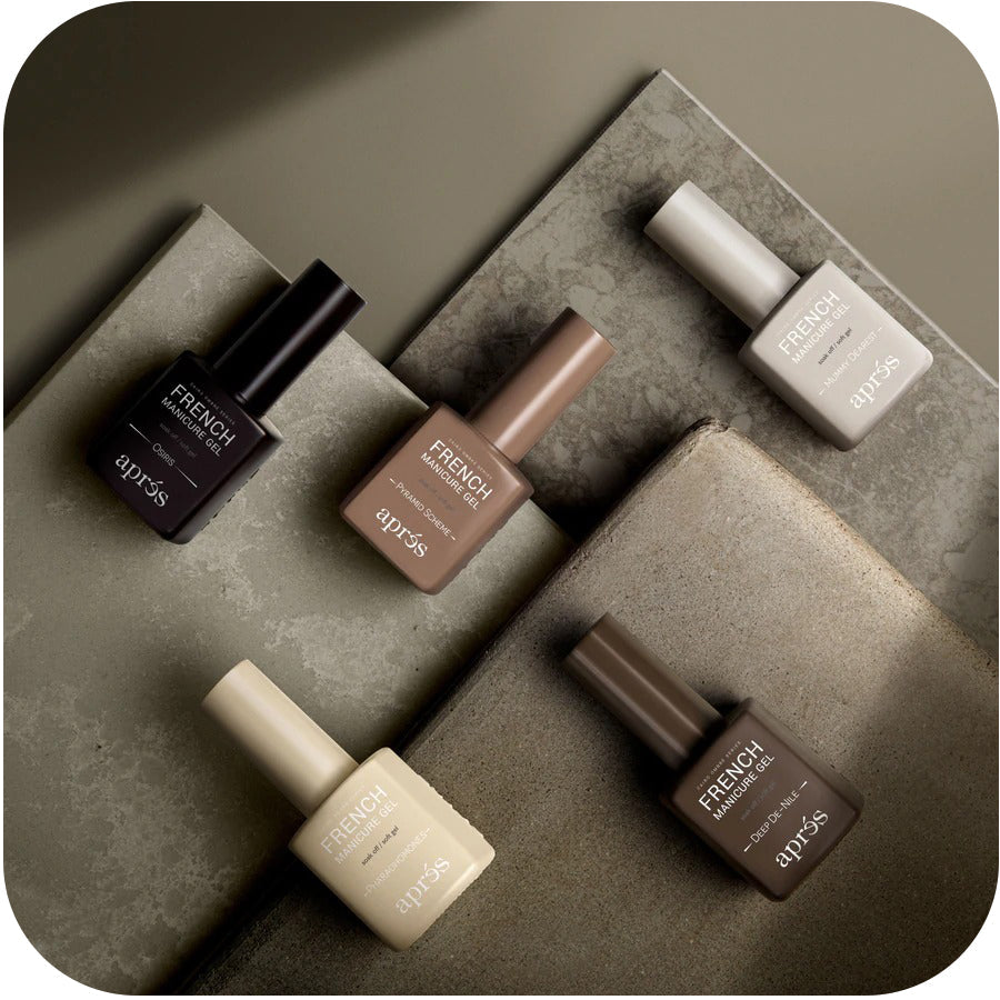 Apres French Manicure Gel Cairo Ombre Set (5pcs)
