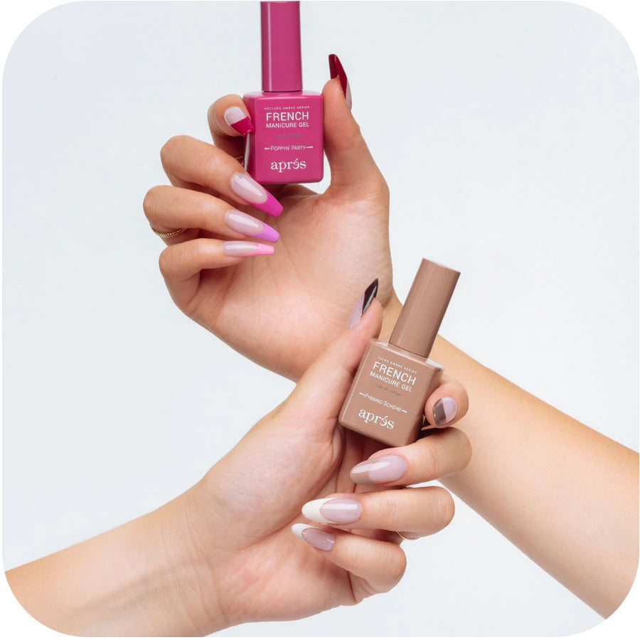 Apres French Manicure Gel Cairo Ombre Set (5pcs)