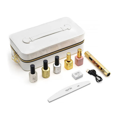 Apres Gel-X Ombre Starter Kit 2.0 Upgraded (with White Patent Case)