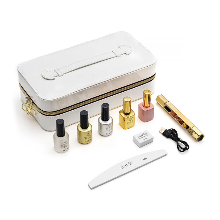 Apres Gel-X Ombre Starter Kit 2.0 Upgraded (with White Patent Case) **NO TIPS & TOPCOAT**