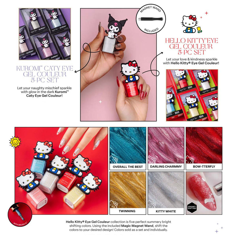 Apres Hello Kitty Eye Gel Couleur Polish (10ml) Overall The Best