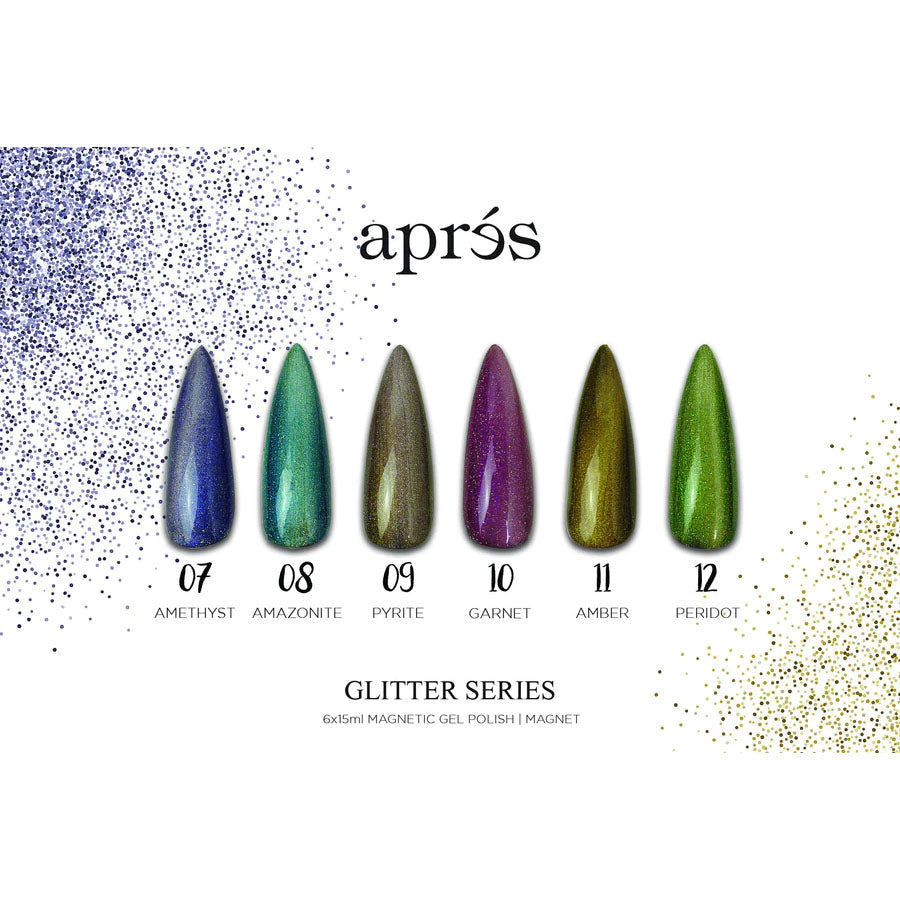 Apres HypnoGel Cat Eye Glitter Series - Set No. 3 (6 Colours)