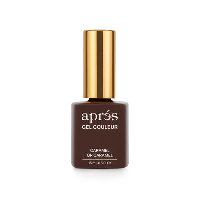 Apres HEMA & TPO-Free Gel Couleur Polish J14 (15ml) Caramel Or Caramel