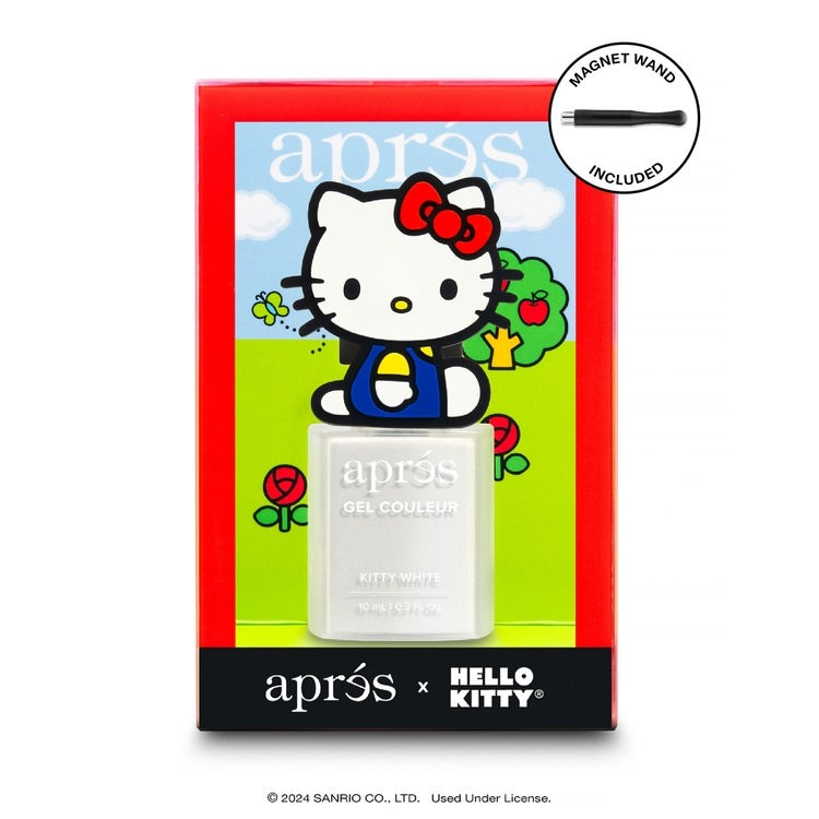 Apres Hello Kitty Eye Gel Couleur Polish (10ml) Kitty White