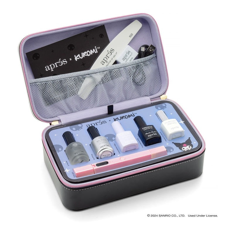 Apres Kuromi Starter Kit (with Patent Case & Gel-X Tips)