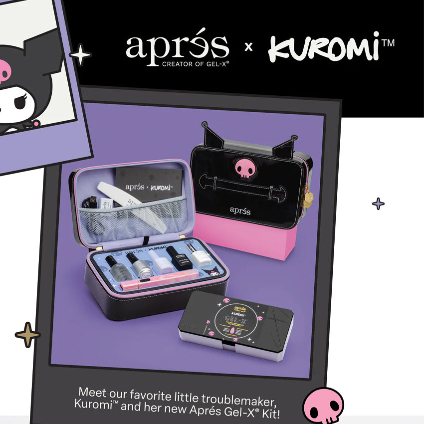 Apres Kuromi Starter Kit (with Patent Case & Gel-X Tips)