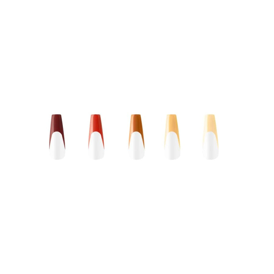 Apres French Manicure Gel Mumbai Ombre Set (5pcs)