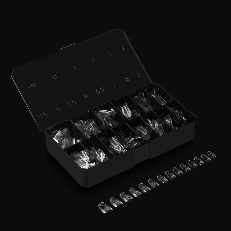 Apres Gel-X Tips 2.0 (Natural Coffin Short) 600pcs Box - 14 Sizes