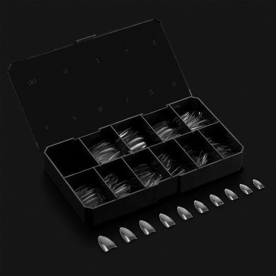 Apres BritneyTOKYO Gel-X Tips (Natural Round Medium) 250pcs Box - 10 Sizes