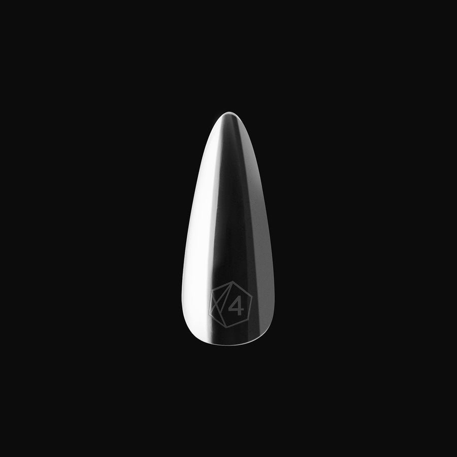 Apres Gel-X Tips 2.0 (Natural Stiletto Medium) 600pcs Box - 14 Sizes