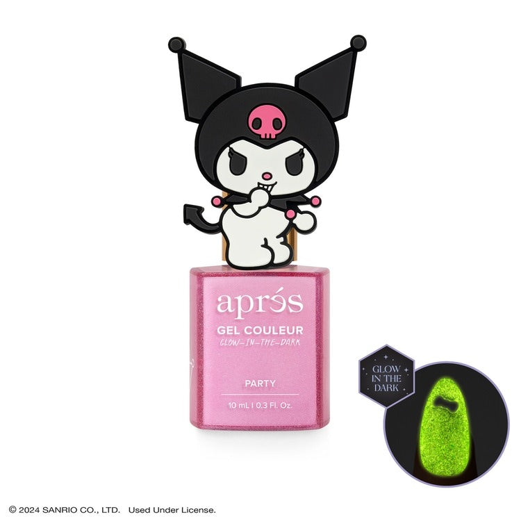 Apres Kuromi Flash Glitter Gel Couleur Polish (10ml) Party