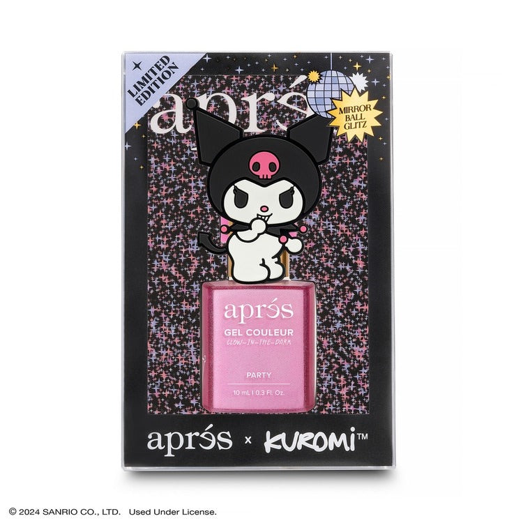 Apres Kuromi Flash Glitter Gel Couleur Polish (10ml) Party