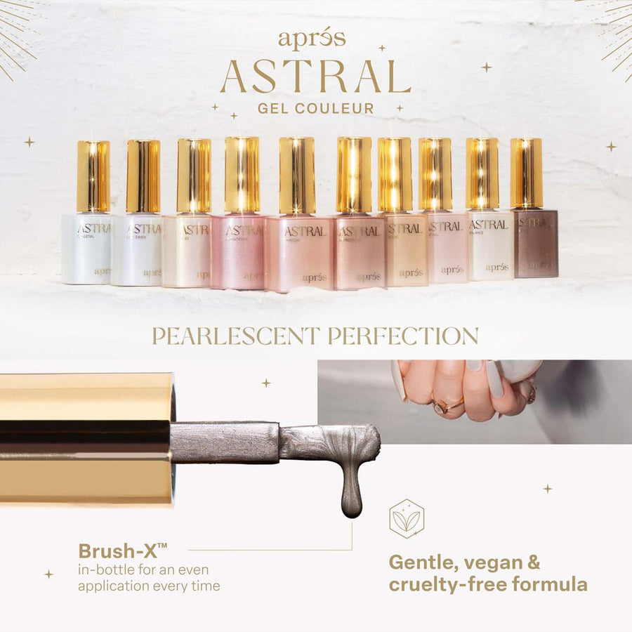 Apres Astral Gel Couleur Polish P03 (10ml) Bliss - Pearlescent