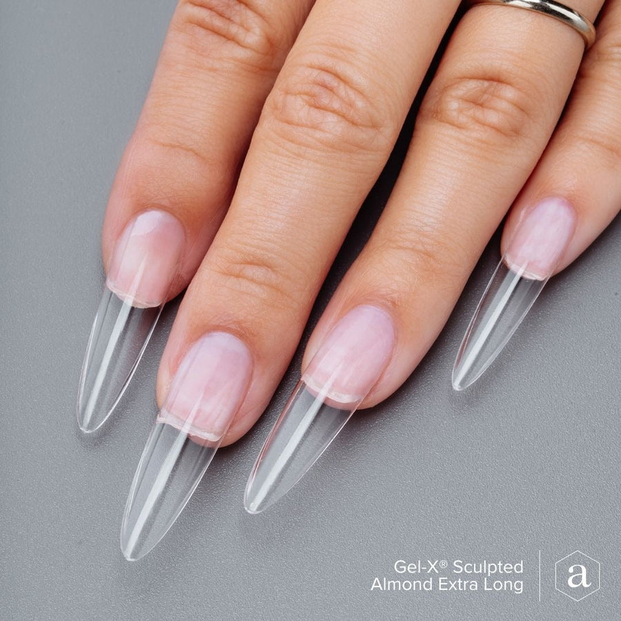 Apres Gel-X Tips 2.0 (Sculpted Almond Extra Long) 350pcs Box - 14 Sizes