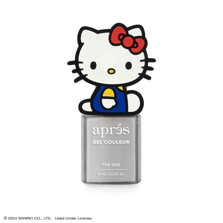 Apres Hello Kitty Flash Glitter Gel Couleur Polish (10ml) The End