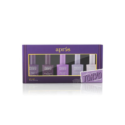 Apres French Manicure Gel Tokyo Ombre Set (5pcs)