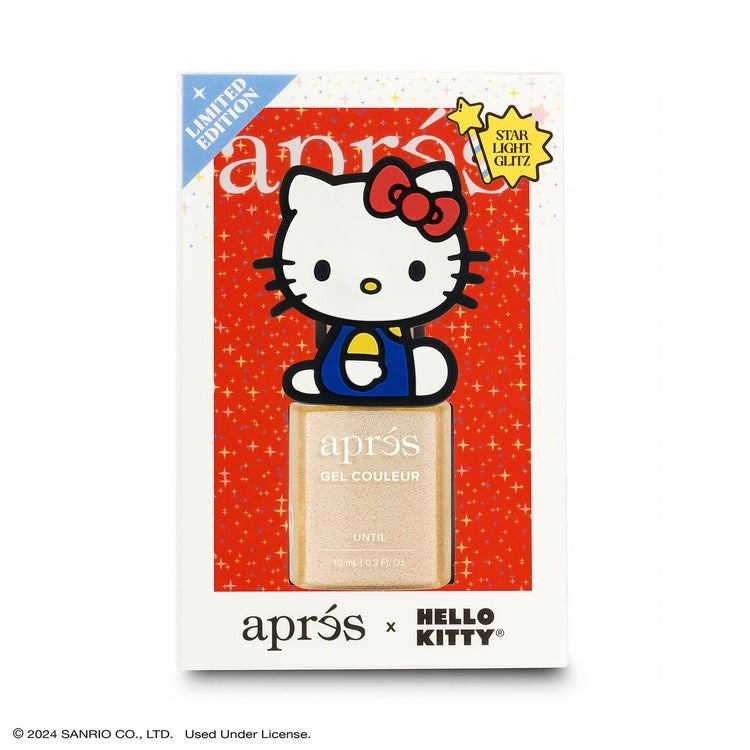 Apres Hello Kitty Flash Glitter Gel Couleur Polish (10ml) Until