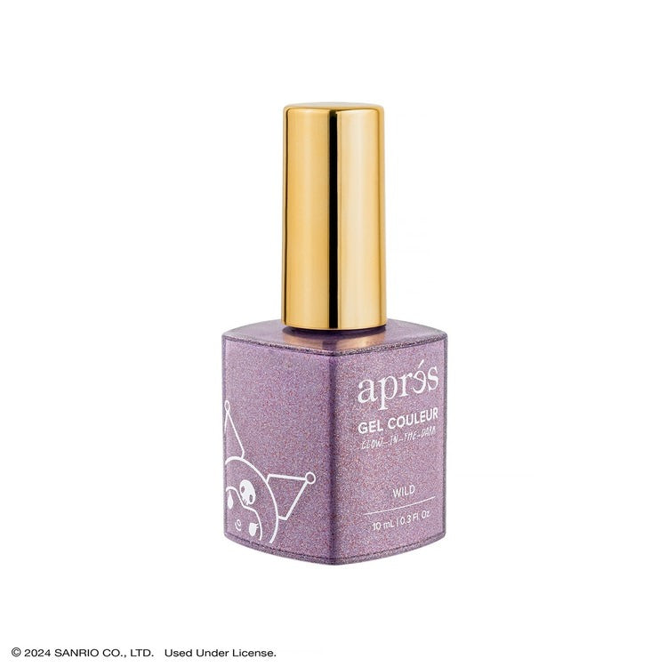 Apres Kuromi Flash Glitter Gel Couleur Polish (10ml) Wild