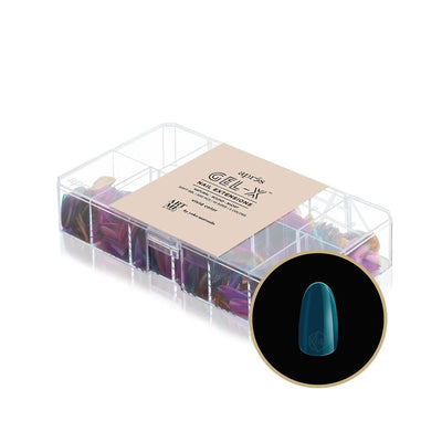 Apres ArtMe Gel-X Tips - Vivid Colour (Natural Round Short) 500pcs Box - 10 Sizes