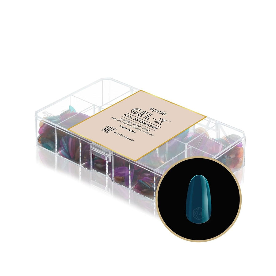 Apres ArtMe Gel-X Tips - Vivid Colour (Sculpted Stiletto Long) 500pcs Box - 10 Sizes