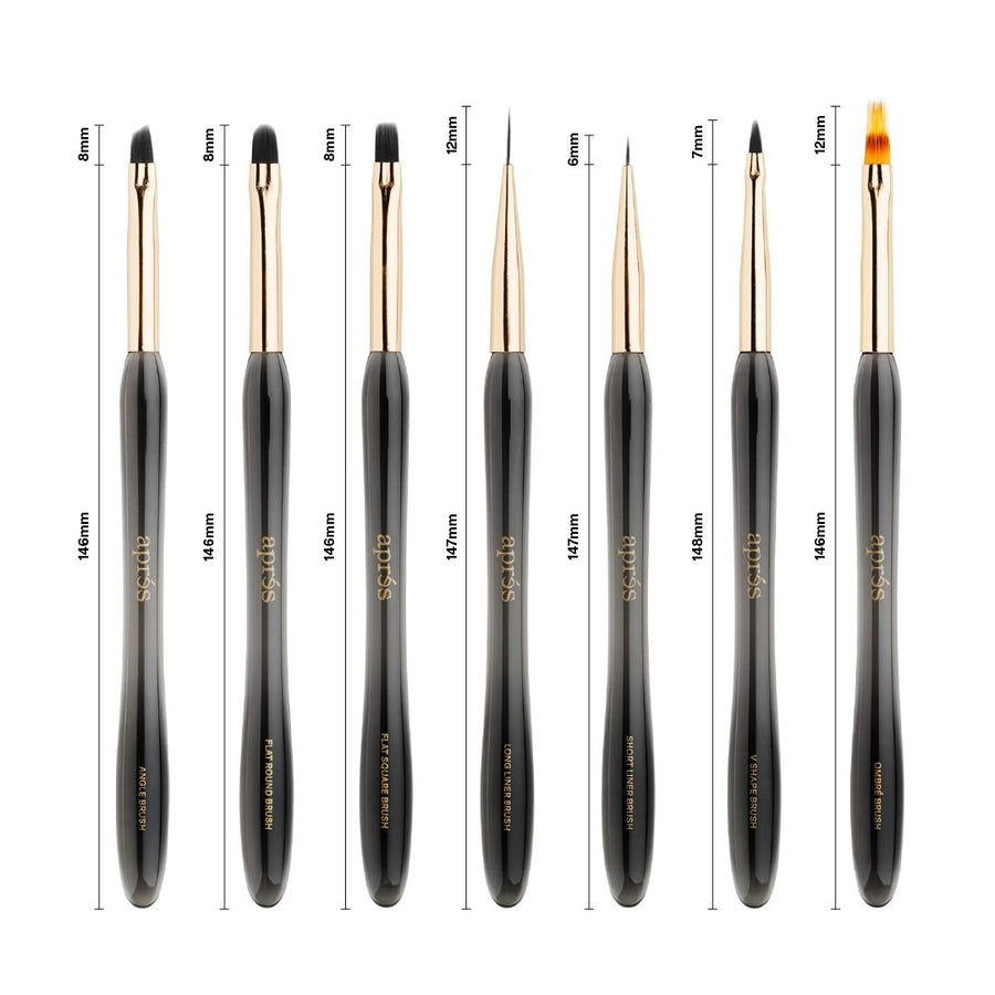 Apres Art Brush Set (7pcs)