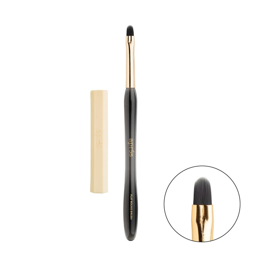 Apres Flat Round Brush with Silicon Cap