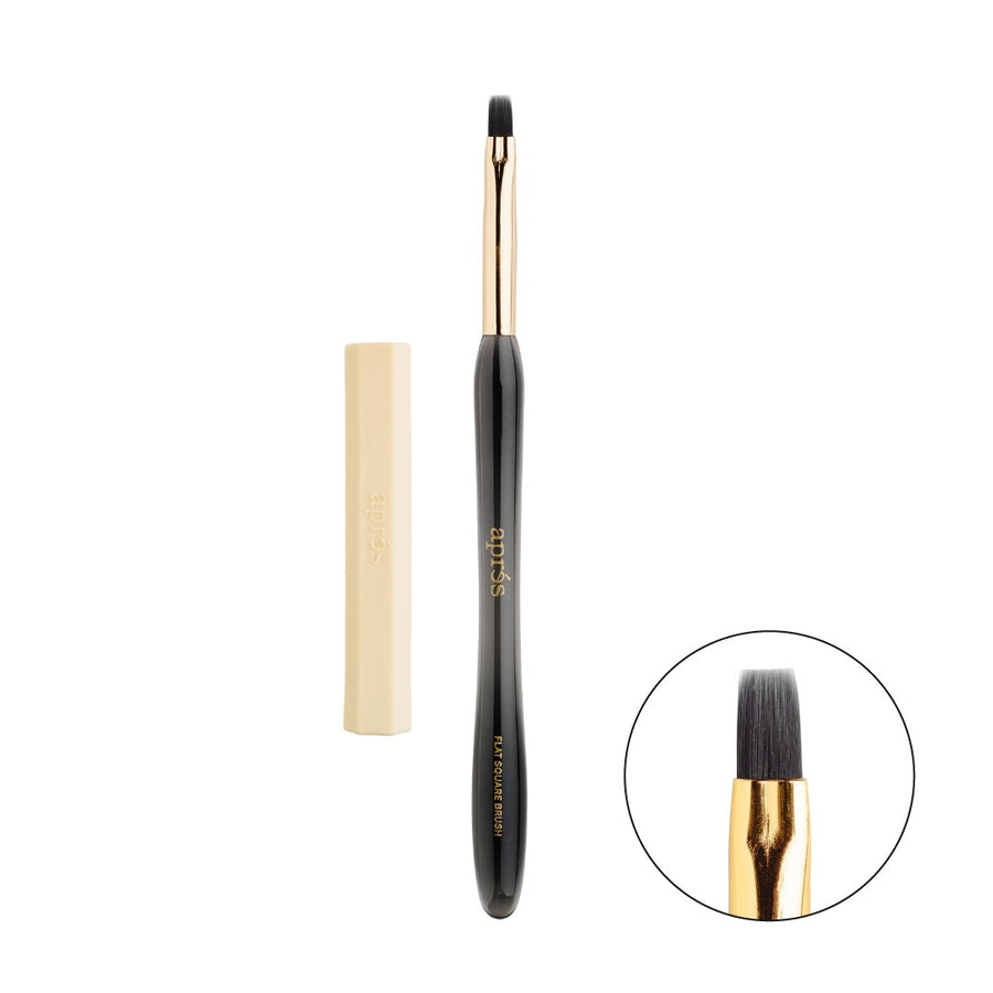 Apres Flat Square Brush with Silicon Cap