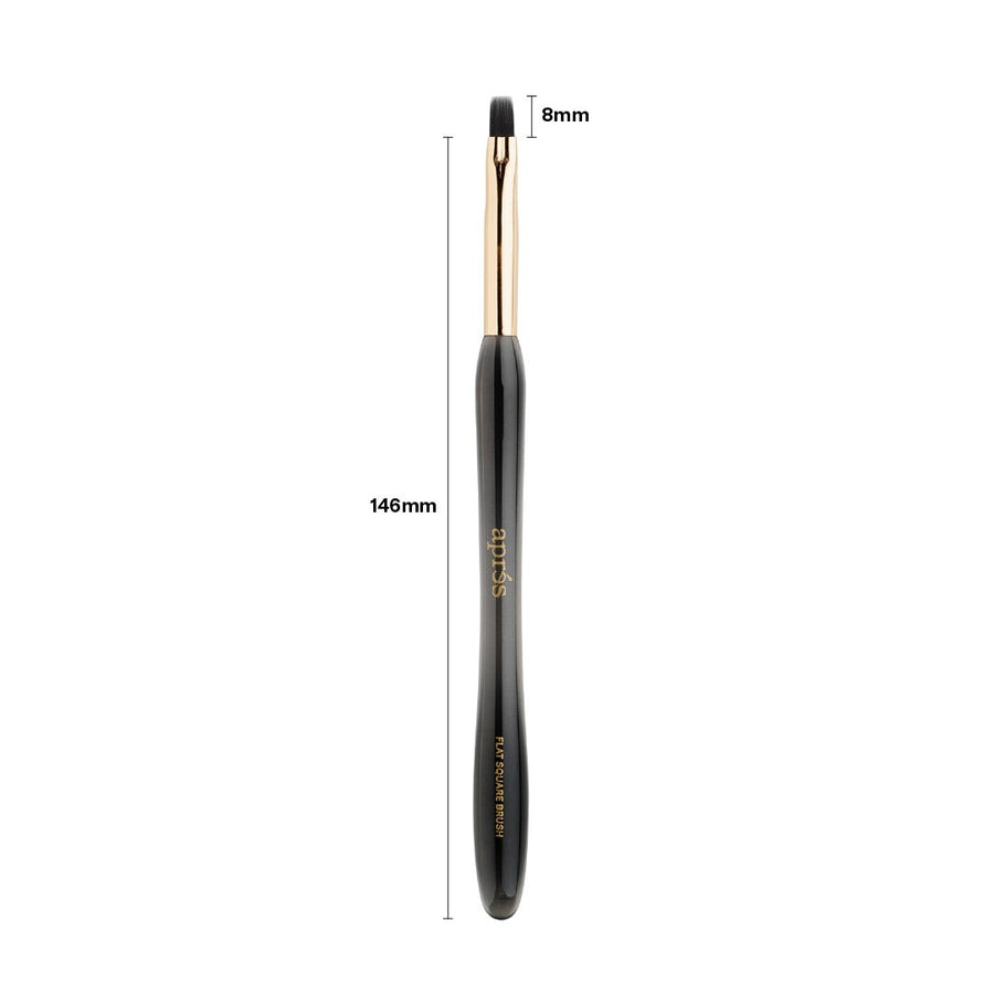 Apres Flat Square Brush with Silicon Cap