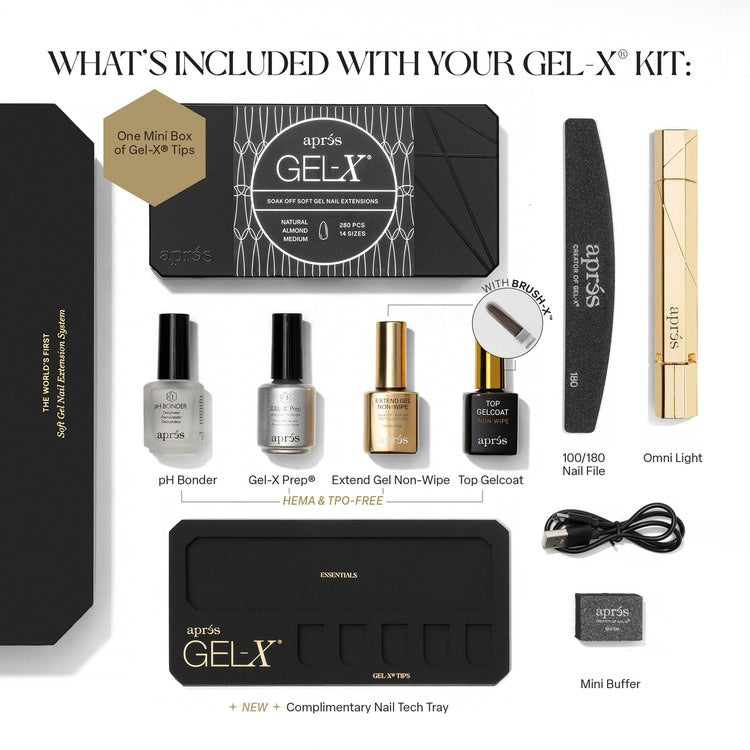 Apres Gel-X Signature Starter Kit (with Mini Gel-X Tips 280pcs)