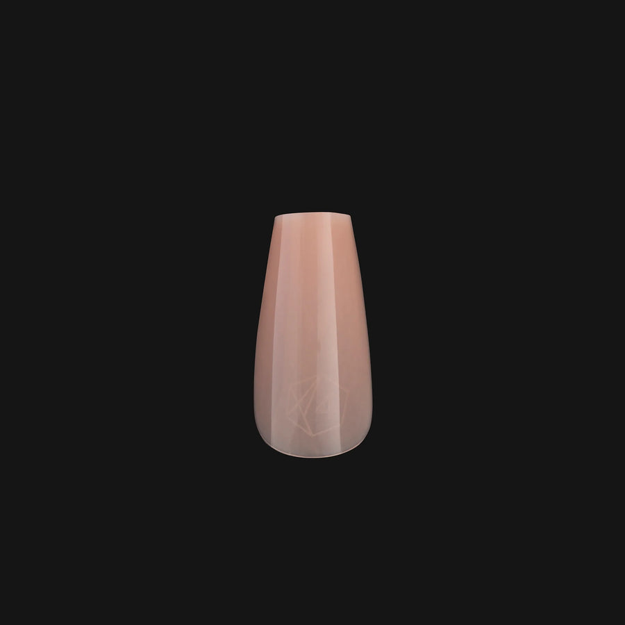 ArtMe x AprÃ©s Gel-X Tips - Base Color - Sculpted Coffin Medium - 10 Sizes