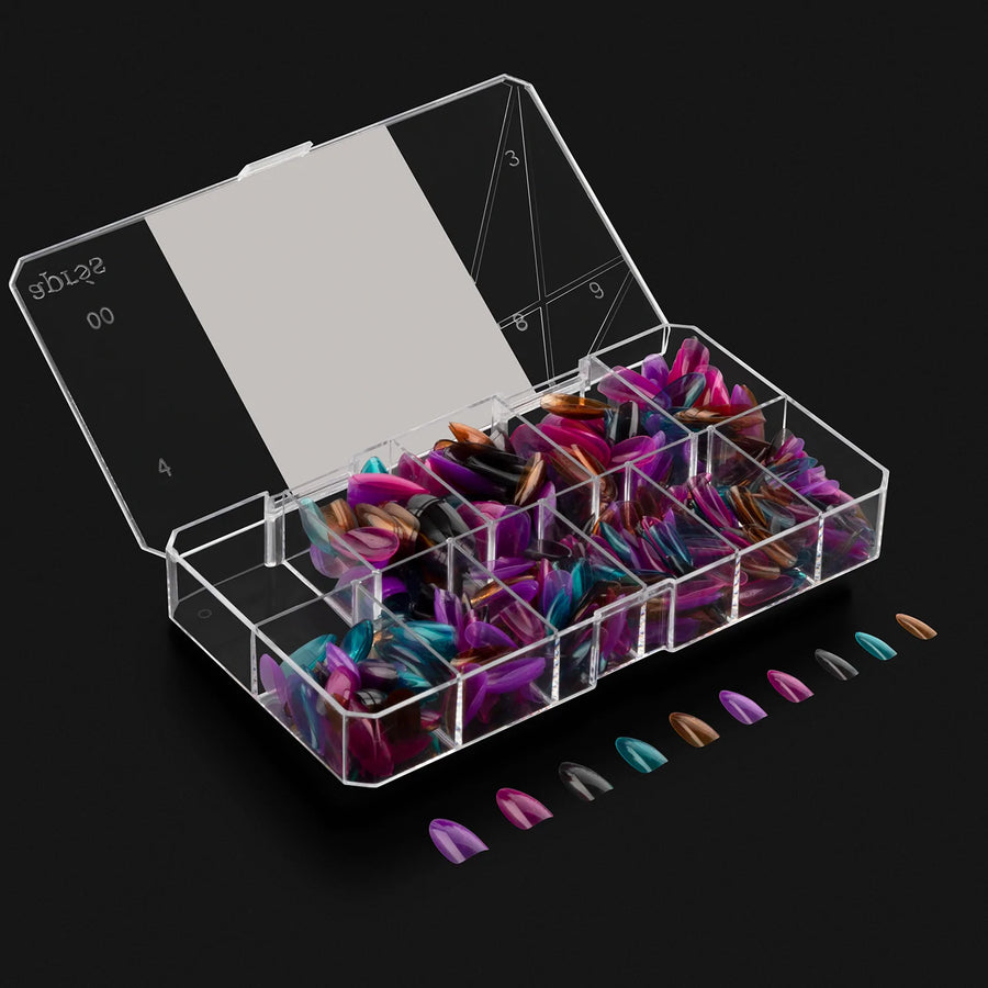 ArtMe x AprÃ©s Gel-X Tips - Vivid Color - Sculpted Round Medium - 10 Sizes